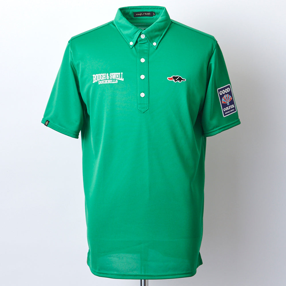 【rough&swell】HARVARD POLO［GREEN］（RSM-23009）