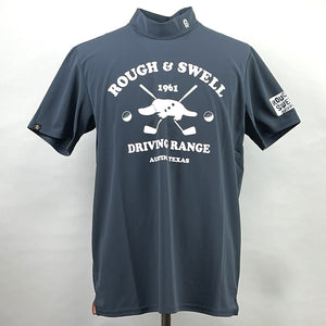 【rough＆swell】DRIVING RANGE MOCK［CHARCOAL］（RSM-23028）