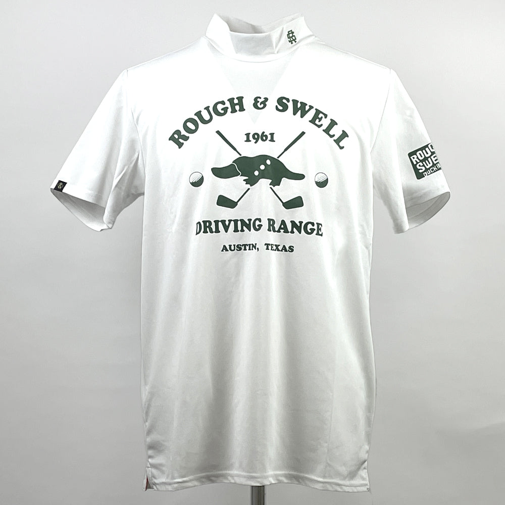【rough＆swell】DRIVING RANGE MOCK［WHITE］（RSM-23028）