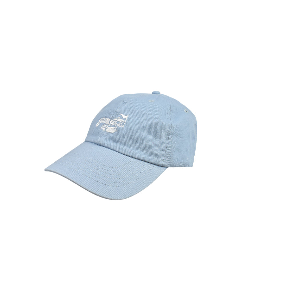 【yellow lobster】コットンキャップ YL-7400 BLUE (YEL-HWCM004)