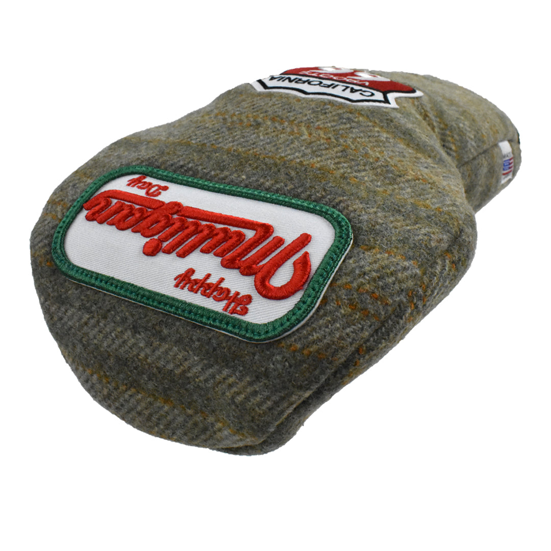 【新色】Yellowlobster Merino-Wool-material  ウール素材 DR ドライバー用 ヘッドカバー (YEL-HC004WLDR)