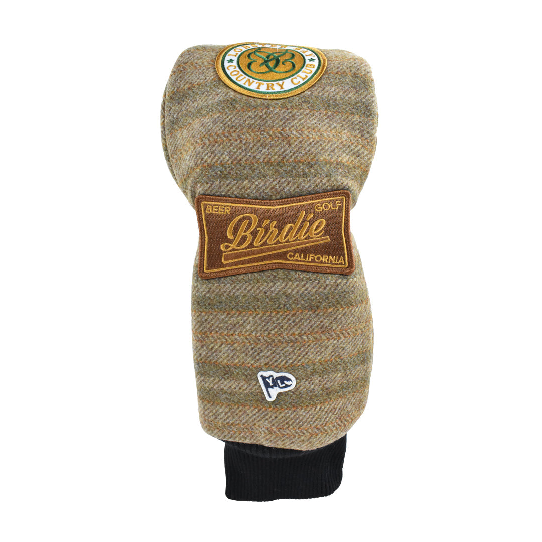 【新色】Yellowlobster Merino-Wool-material  ウール素材 DR ドライバー用 ヘッドカバー (YEL-HC004WLDR)