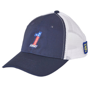 【yellow lobster】キャップ SCCA(YL-7200-NVWH) ［NAVY / WHITE］