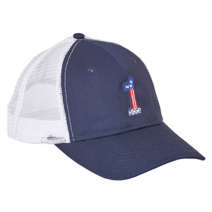 【yellow lobster】キャップ SCCA(YL-7200-NVWH) ［NAVY / WHITE］