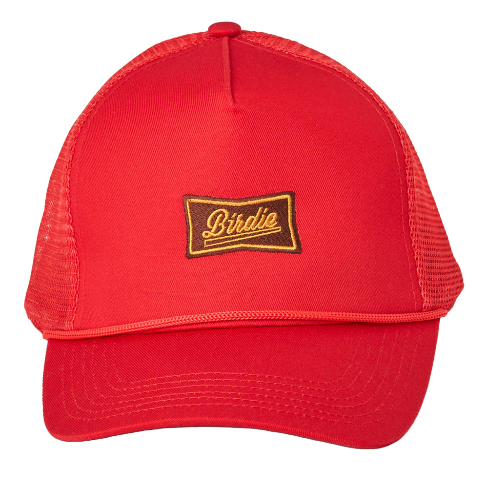 【yellow lobster】キャップ BIRDIE(YL-7300-RD) ［RED］