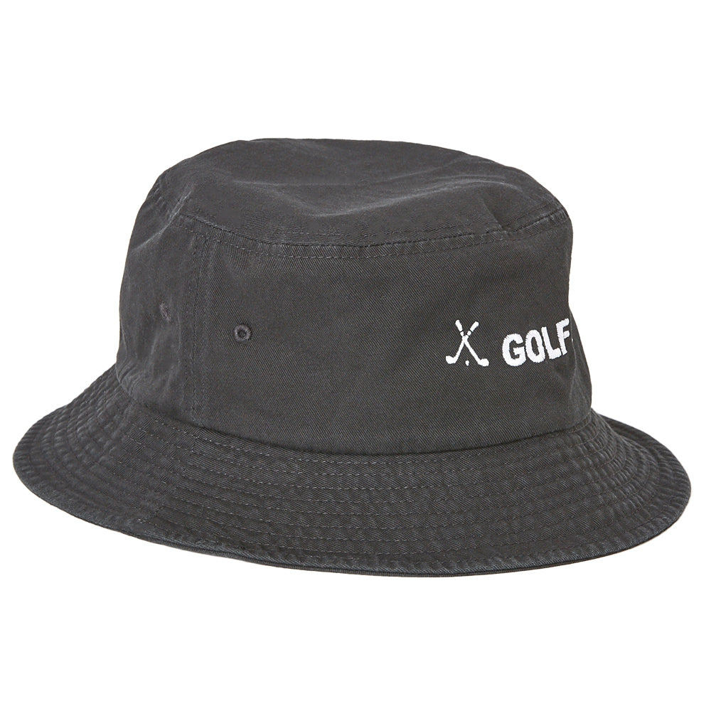 【yellow lobster】ハット SC GOLF(Bucket Cap)(YL-7500-BK)［BLACK］