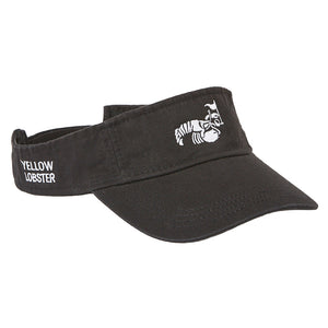 【yellow lobster】サンバイザー Lobster(Washed Visor) (YL-7600-BK)［BLACK］