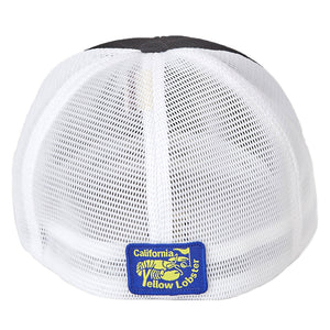 【yellow lobster】キャップ OMNIMESH CAP(YL-7700-BKWT-ML) M/Lサイズ［BLACK / WHITE］