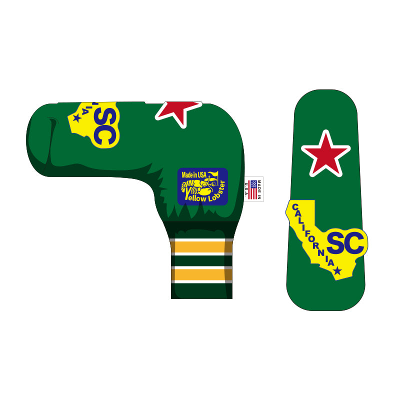 【yellow lobster】PUTTER COVER［Dana point Green］