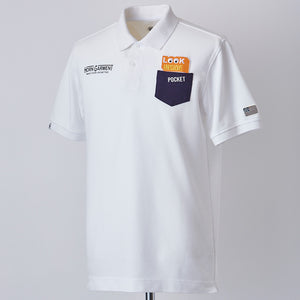 【HORN GARMENT】MEN'S Look of Polo［WHITE］（HCM-2A-AP05）
