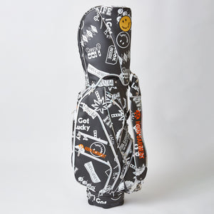 【HORN GARMENT】Archives Golf Bag［BLACK］（HVS-2C-SC05）