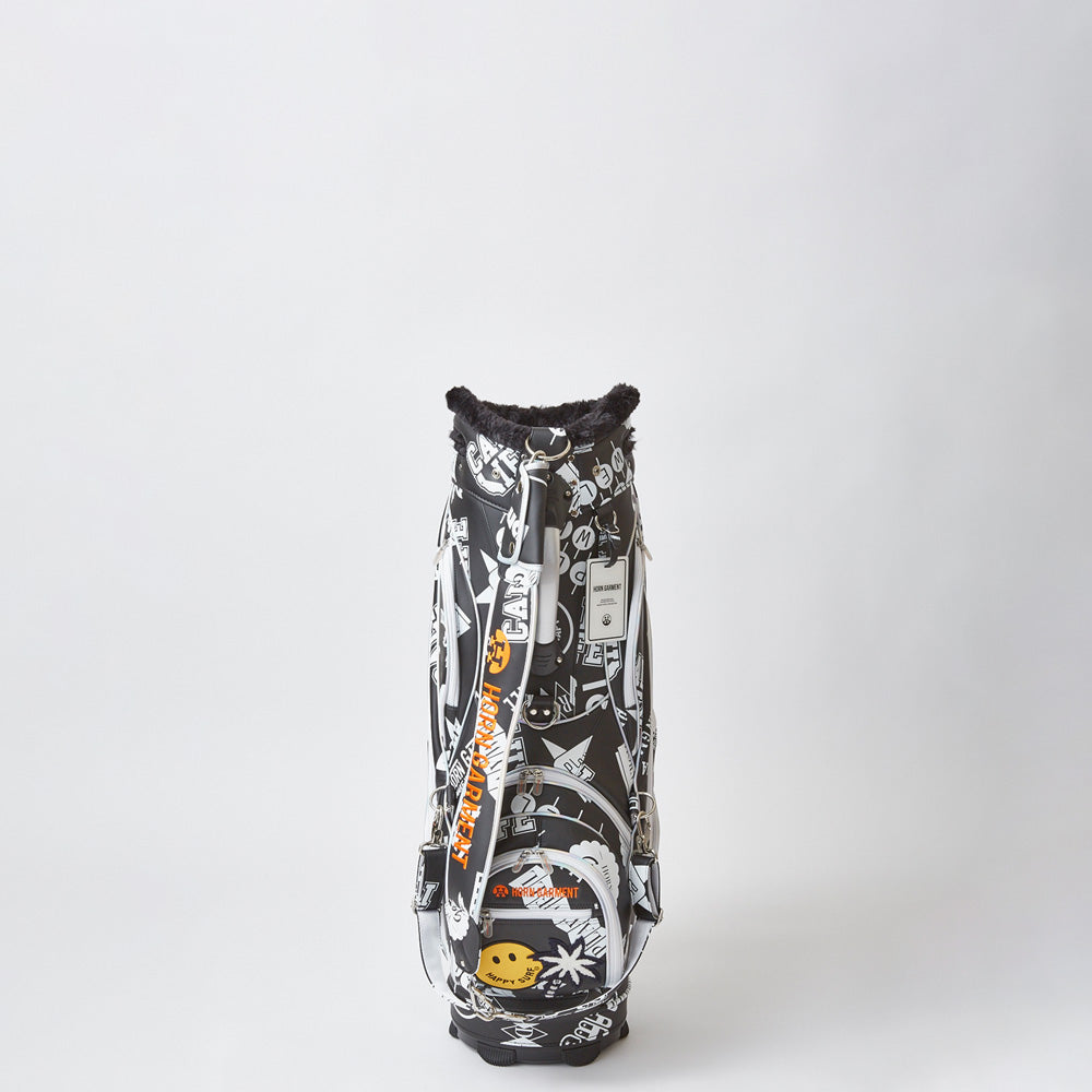 【HORN GARMENT】Archives Golf Bag［BLACK］（HVS-2C-SC05）