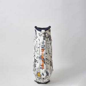 【HORN GARMENT】Archives Golf Bag［WHITE］（HVS-2C-SC05）
