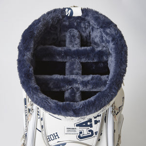 【HORN GARMENT】Archives Golf Bag［WHITE］（HVS-2C-SC05）