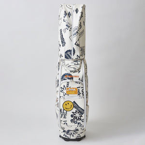 【HORN GARMENT】Archives Golf Bag［WHITE］（HVS-2C-SC05）