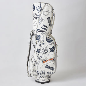 【HORN GARMENT】Archives Golf Bag［WHITE］（HVS-2C-SC05）