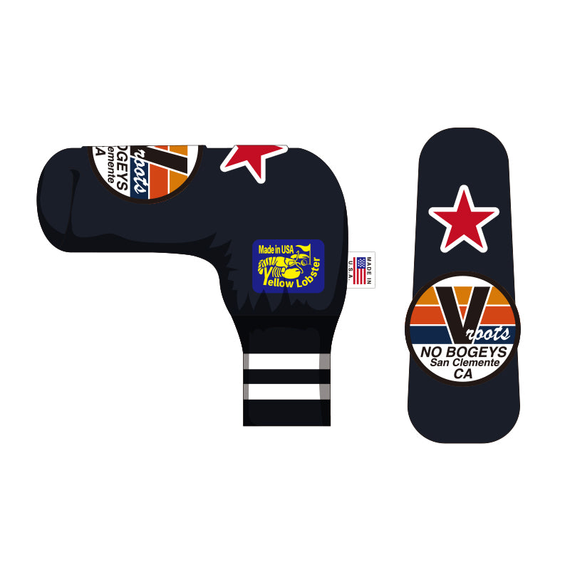 【yellow lobster】PUTTER COVER［LA NAVY］