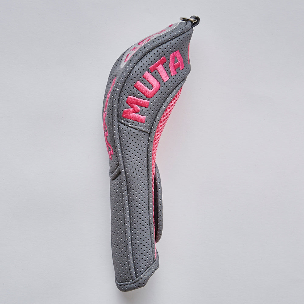 【muta】CONTINUA パンチングエシカルレザー ヘッドカバー ユーティリティ用［グレー］（MGAD-750032）