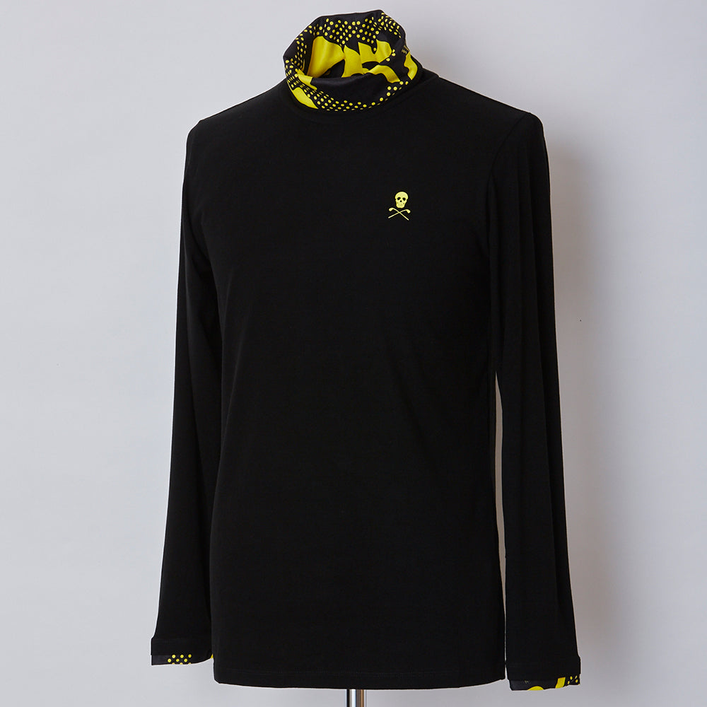 【MARK＆LONA】MEN'S Reveal MIcro Fleece Mockneck Shirts［BLACK］（MLM-1C-AU05）