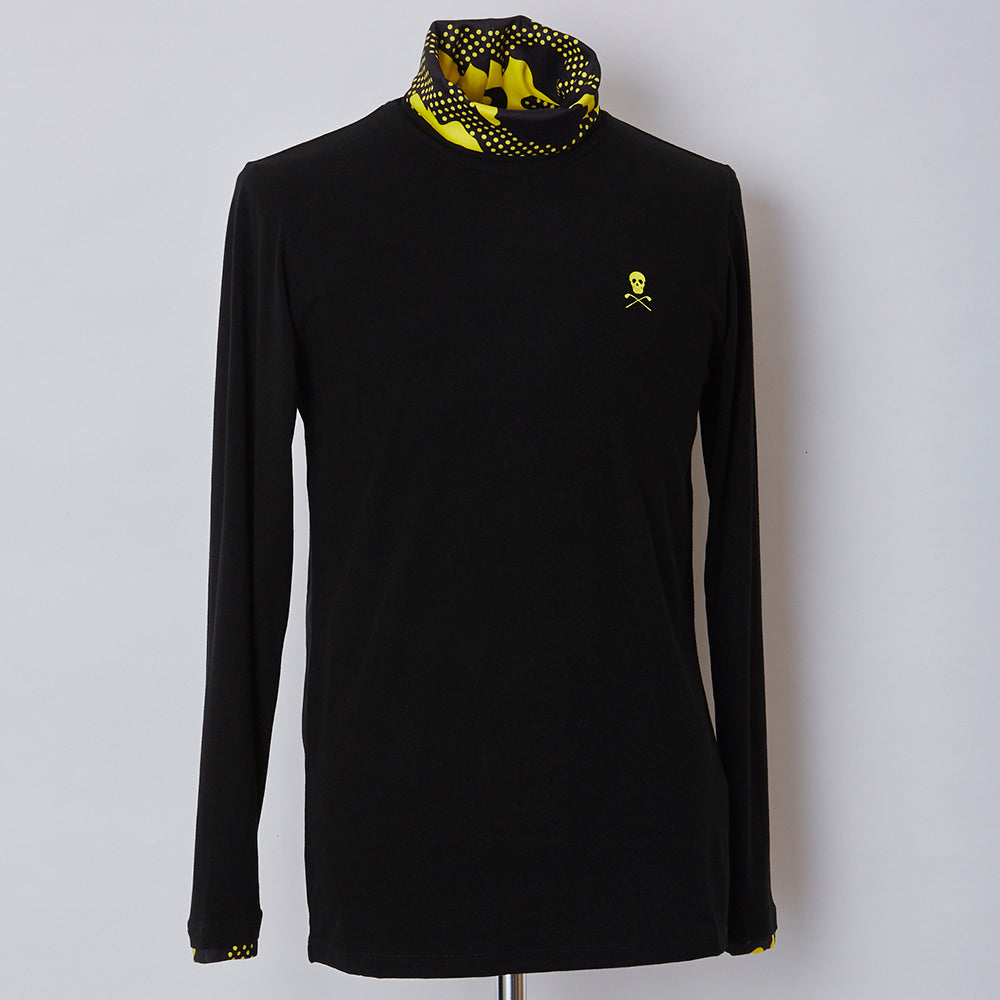 【MARK＆LONA】MEN'S Reveal MIcro Fleece Mockneck Shirts［BLACK］（MLM-1C-AU05）