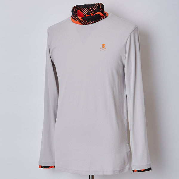 MARK＆LONA】MEN'S Reveal MIcro Fleece Mockneck Shirts［LT.GREY