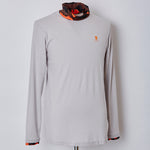 画像をギャラリービューアに読み込む, 【MARK＆LONA】MEN&#39;S Reveal MIcro Fleece Mockneck Shirts［LT.GREY］（MLM-1C-AU05）

