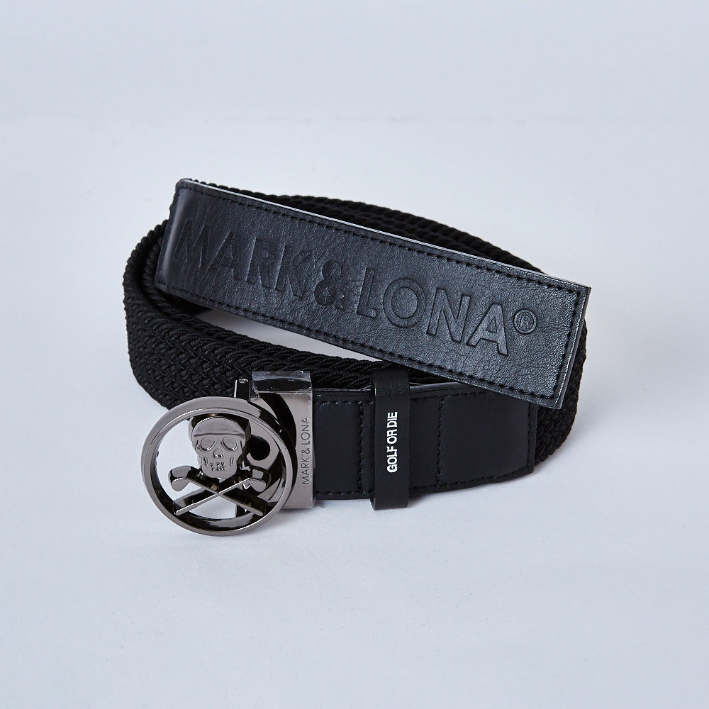 【MARK&LONA】Signal Mesh Belt［BLACK］（MLF-2A-FB02）