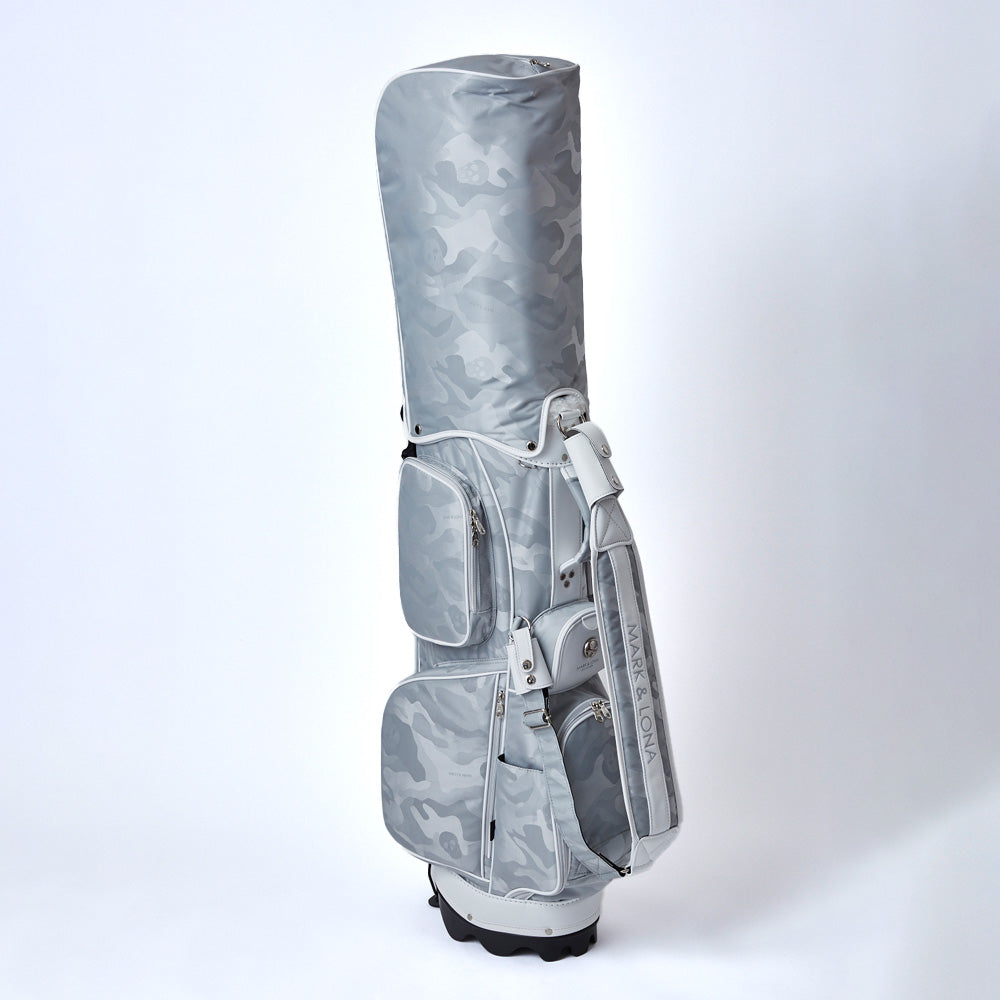 【MARK&LONA】Gauge Camo Stand Bag［LT.GREY］（MLS-1C-SC01）