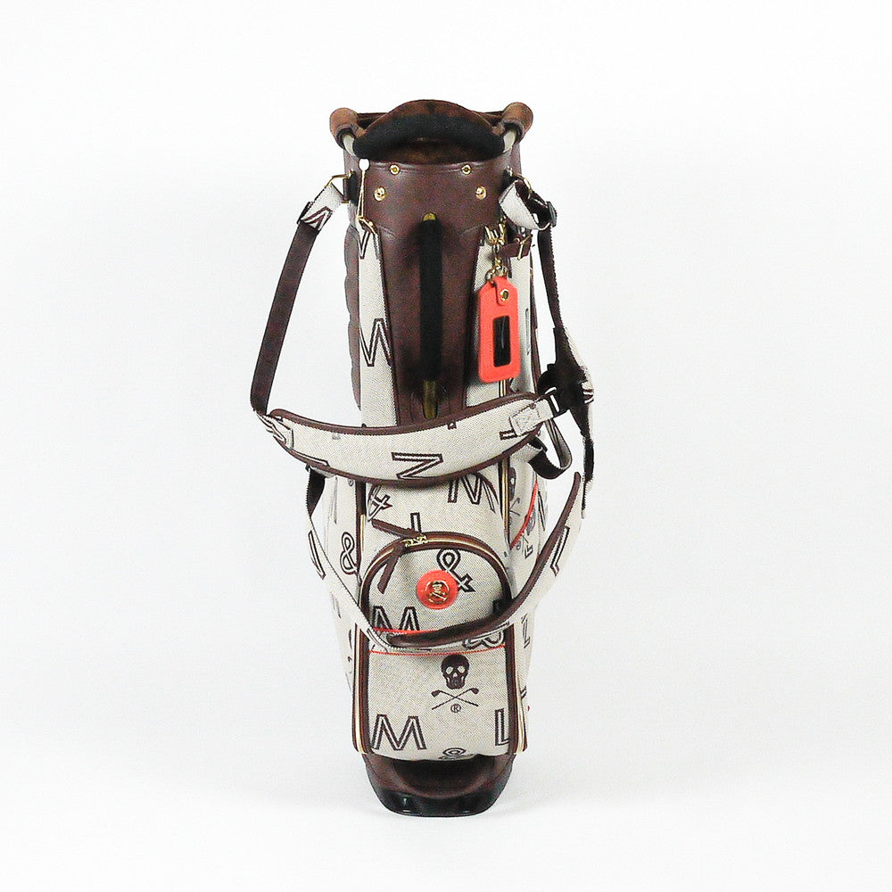【MARK&LONA】U.T.N.Y Stand Bag［BROWN］（MLS-2D-SC31）