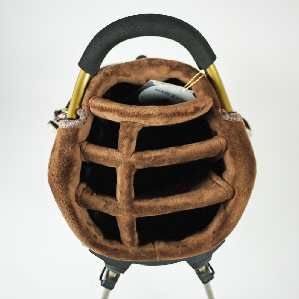 【MARK&LONA】U.T.N.Y Stand Bag［BROWN］（MLS-2D-SC31）