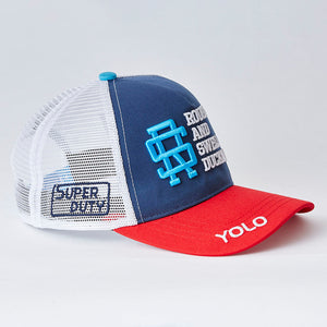 【rough&swell】MESH TOUR CAP［DARK BLUE］（RSA-22001）