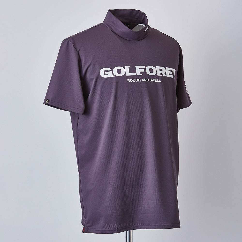 【rough&swell】MEN'S GOLFORE! MOCK［CHARCOAL］（RSM-22038）