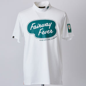 【rough&swell】MEN'S FAIRWAY FEVER MOCK［WHITE］（RSM-22040）