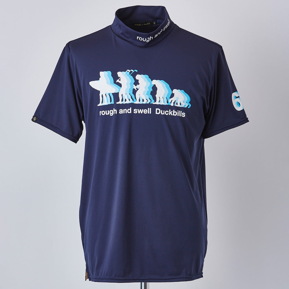 【rough&swell】MEN'S EVOLVE MOCK［NAVY］（RSM-22042）