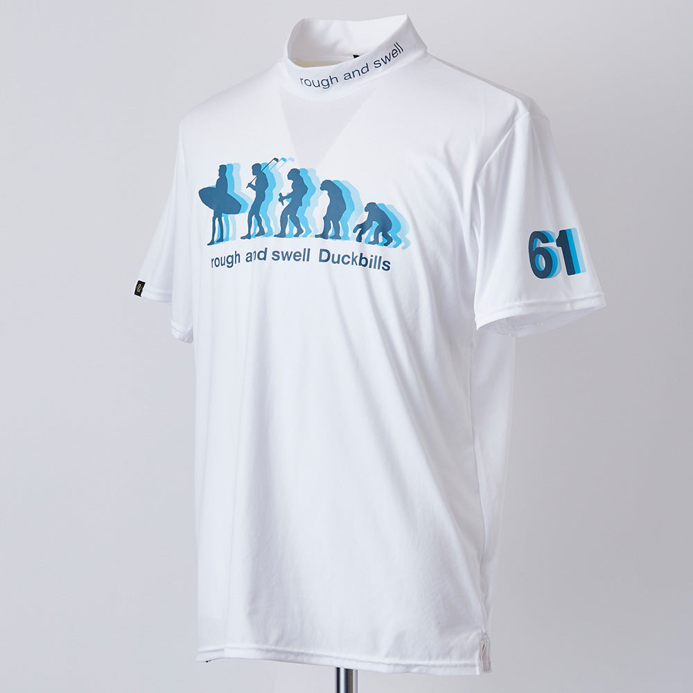 【rough&swell】MEN'S EVOLVE MOCK［WHITE］（RSM-22042）