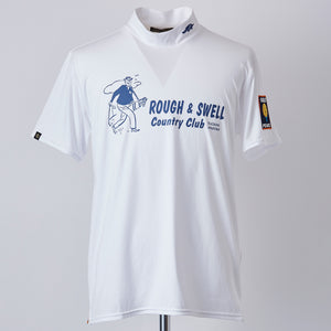 【rough&swell】MEN'S COUNTRY CLUB MOCK［WHITE］（RSM-22043）