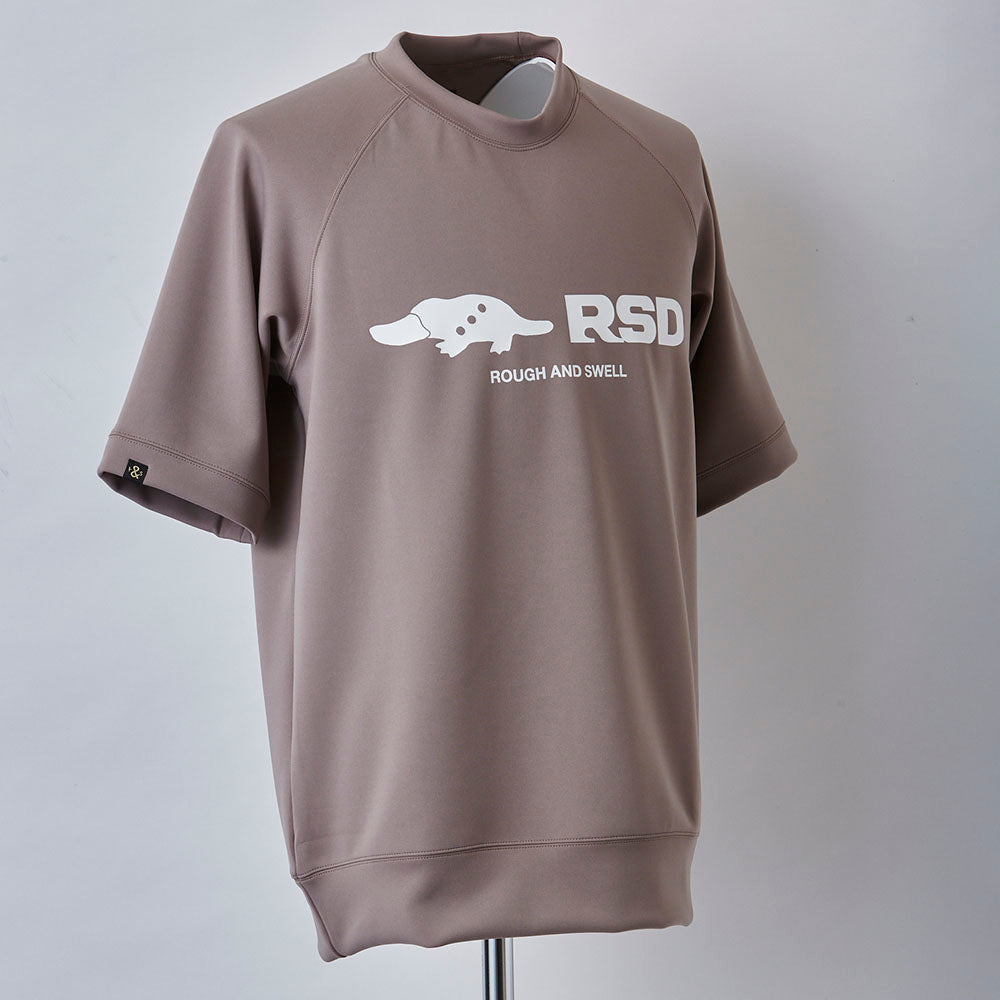 【rough&swell】MEN'S RSD SWEAT S.S.［BEIGE］（RSM-22050）