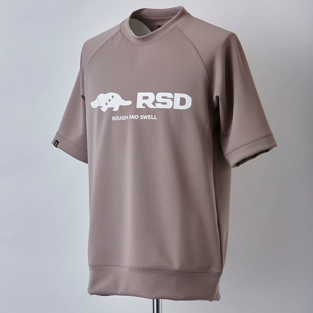 【rough&swell】MEN'S RSD SWEAT S.S.［BEIGE］（RSM-22050）