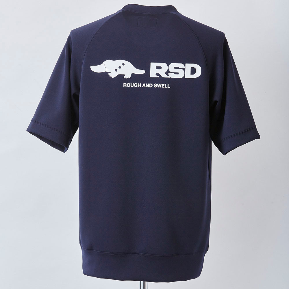 【rough&swell】MEN'S RSD SWEAT S.S.［NAVY］（RSM-22050）