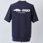 画像をギャラリービューアに読み込む, 【rough&amp;swell】MEN&#39;S RSD SWEAT S.S.［NAVY］（RSM-22050）
