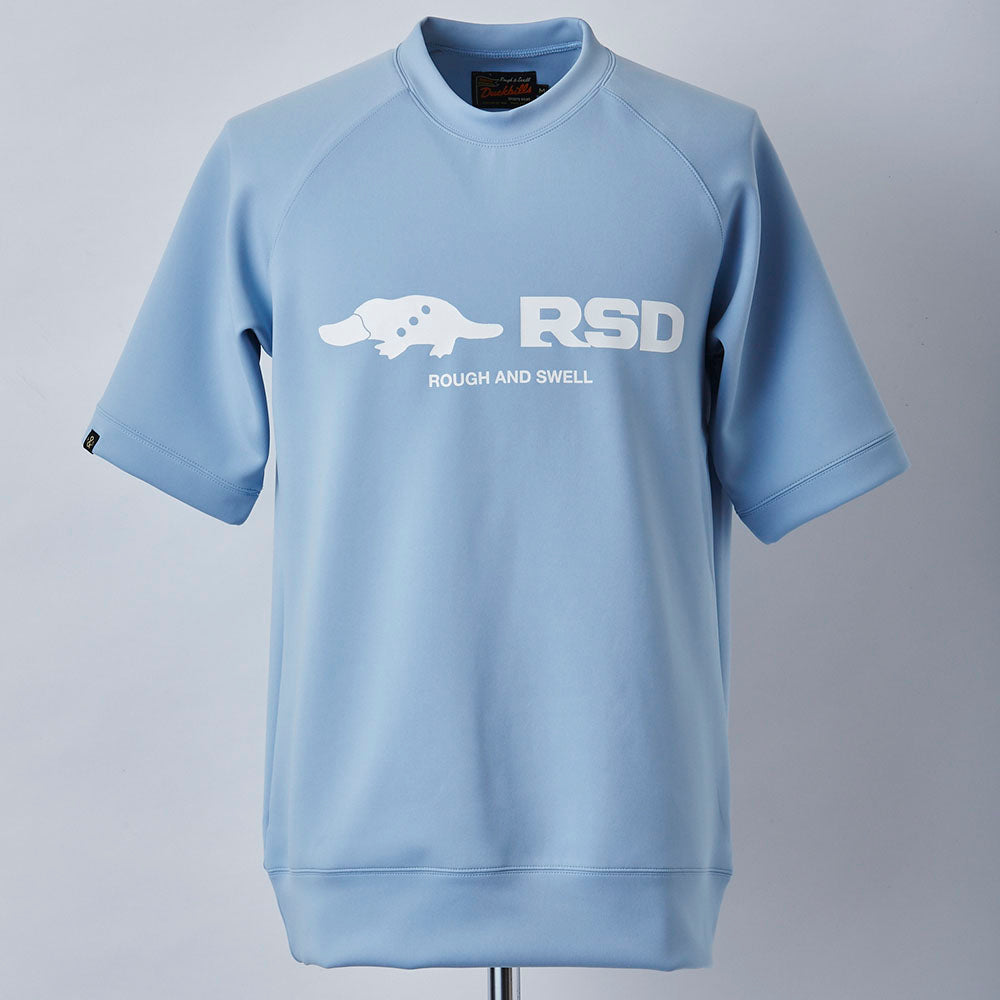 【rough&swell】MEN'S RSD SWEAT S.S.［SAX BLUE］（RSM-22050）