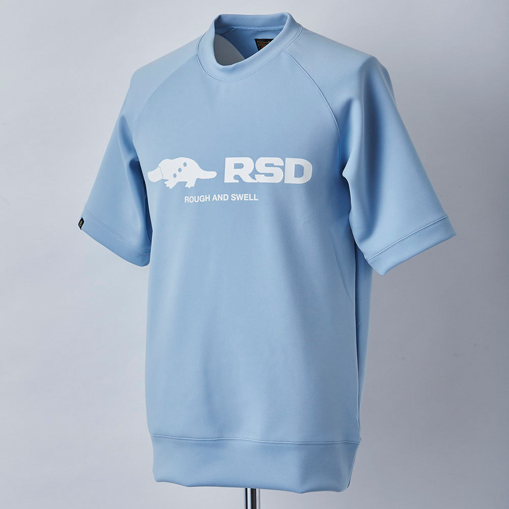 【rough&swell】MEN'S RSD SWEAT S.S.［SAX BLUE］（RSM-22050）