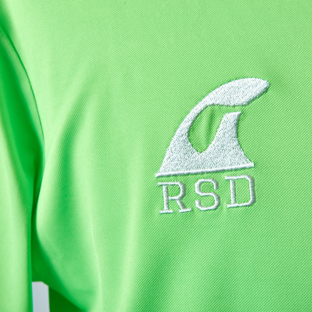 【rough&swell】NEON EVOLVE TOUR POLO［GREEN］（RSM-22089）