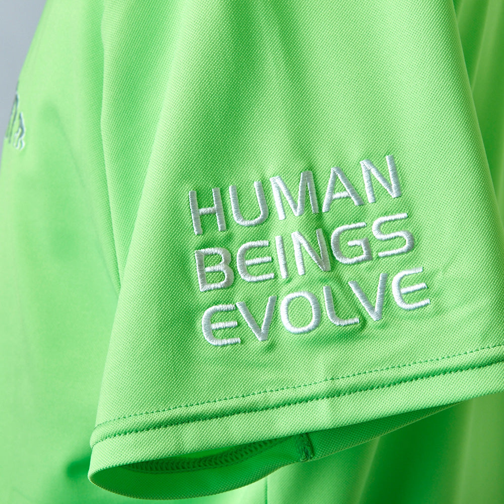 【rough&swell】NEON EVOLVE TOUR POLO［GREEN］（RSM-22089）