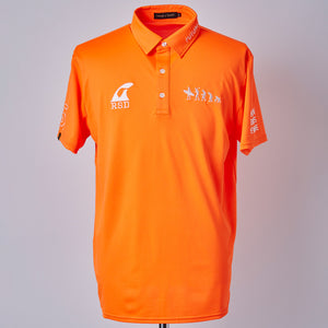 【rough&swell】NEON EVOLVE TOUR POLO［ORANGE］（RSM-22089）