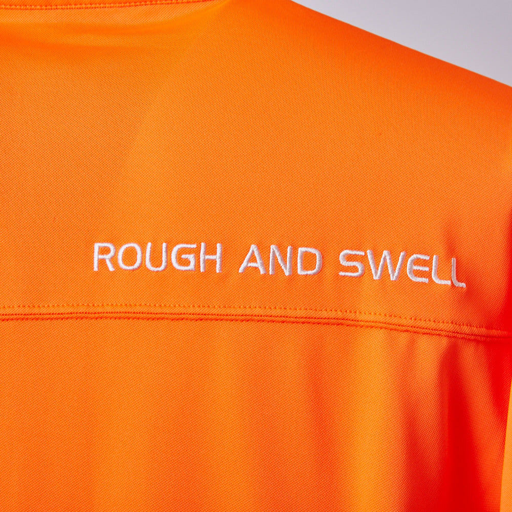 【rough&swell】NEON EVOLVE TOUR POLO［ORANGE］（RSM-22089）