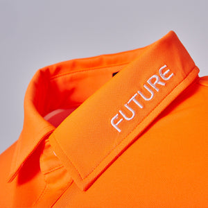 【rough&swell】NEON EVOLVE TOUR POLO［ORANGE］（RSM-22089）