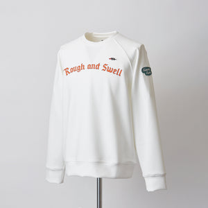【rough&swell】MEN'S OXFORD SWEAT［WHITE］ (RSM-22203)