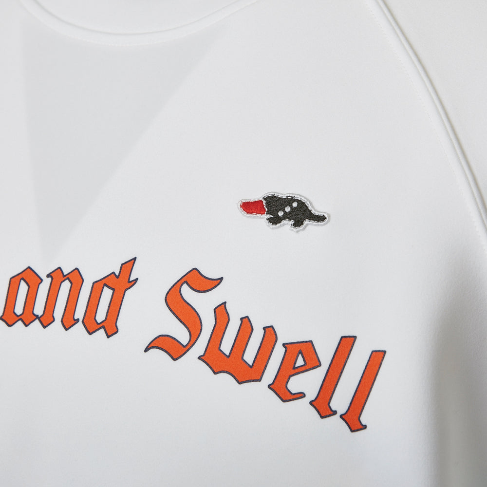【rough&swell】MEN'S OXFORD SWEAT［WHITE］ (RSM-22203)