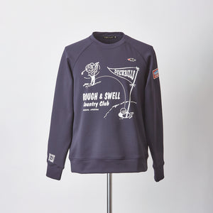 【rough&swell】MEN'S COUNTRY CLUB SWEAT［NAVY］（RSM-22209）
